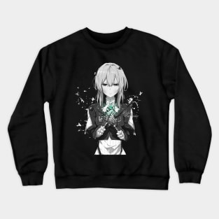 Emerald Green eyes Crewneck Sweatshirt